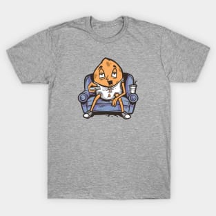 Couch Potato Watching TV T-Shirt